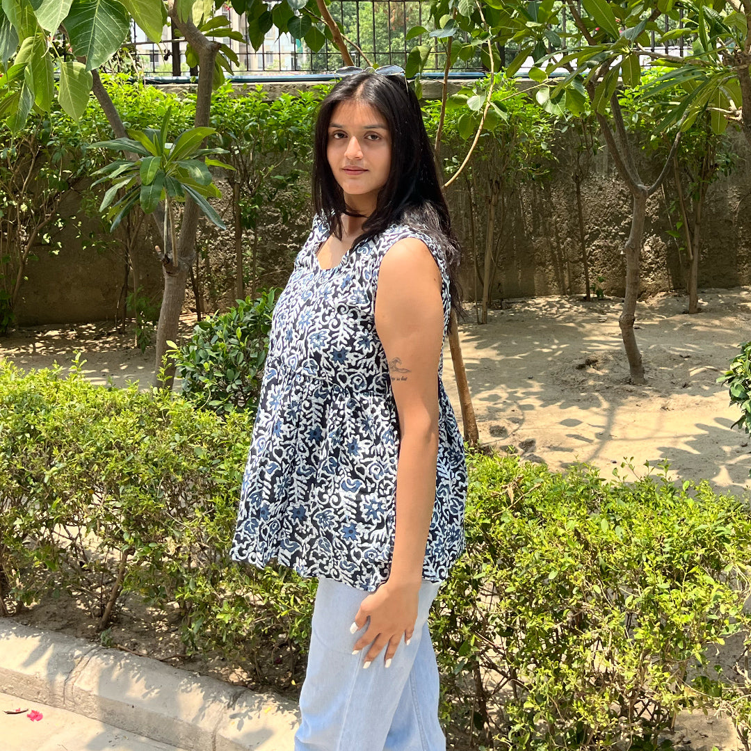 Peplum Kurti for Modern Elegance