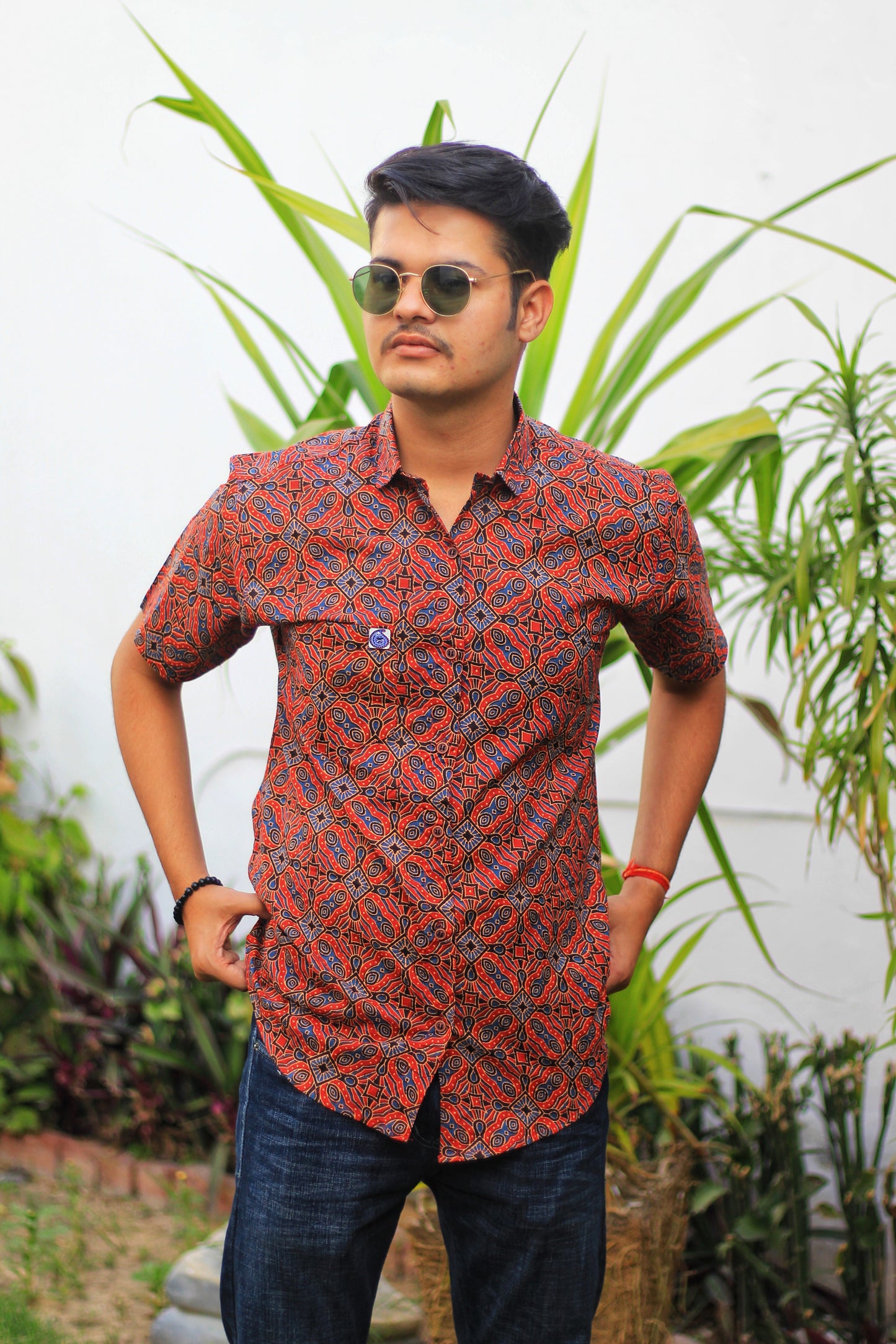 Jaipuri Print Cotton Shirt