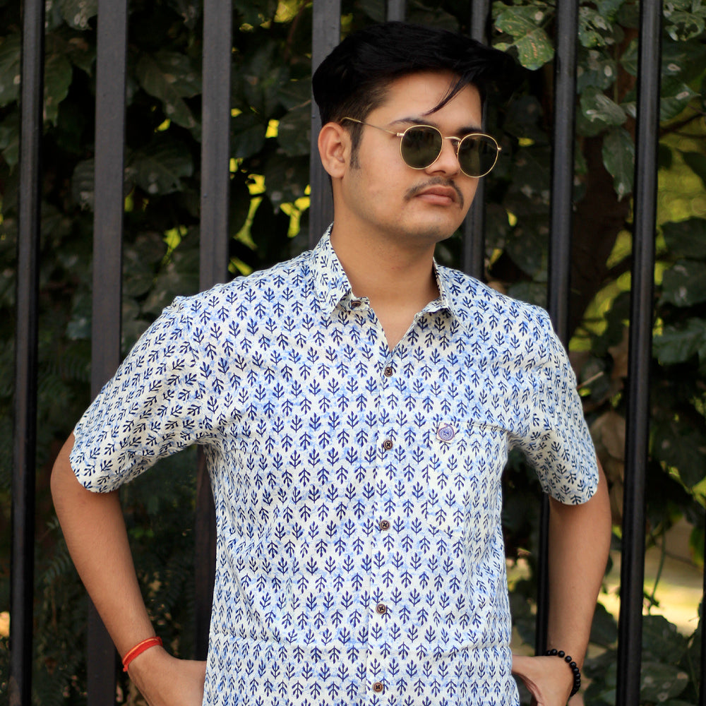 Jaipuri Print Cotton Shirt