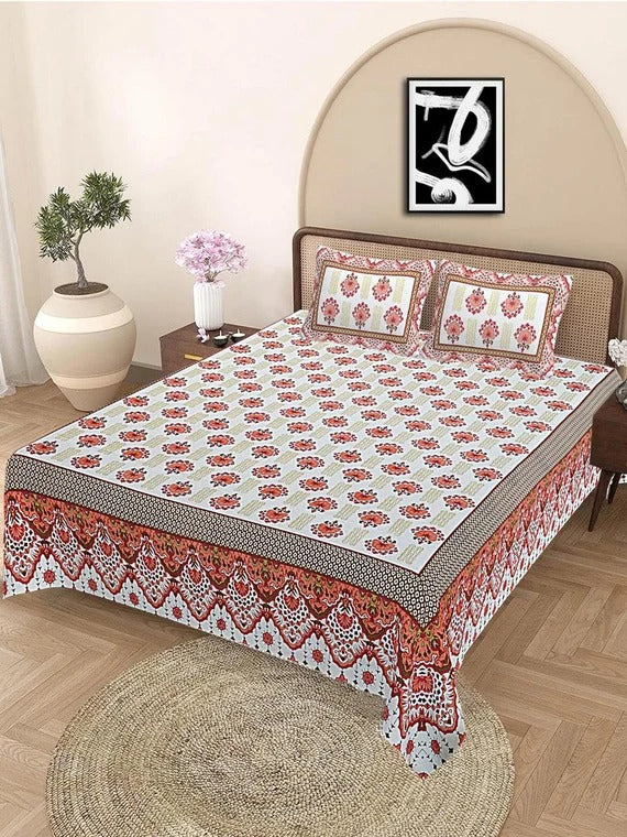 Cotton Double Bedsheet