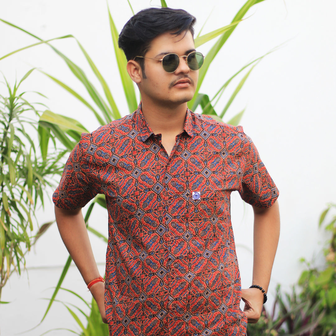 Jaipuri Print Cotton Shirt
