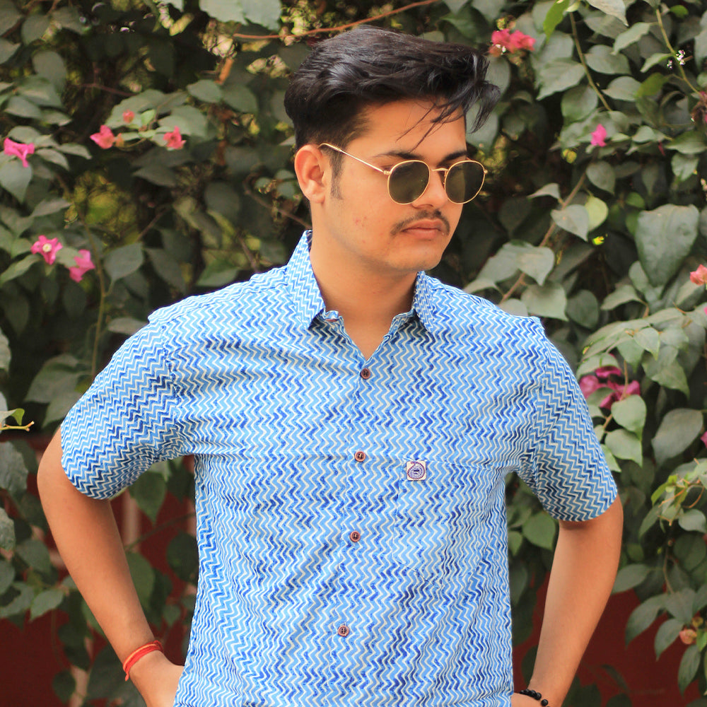 Jaipuri Print Cotton Shirt