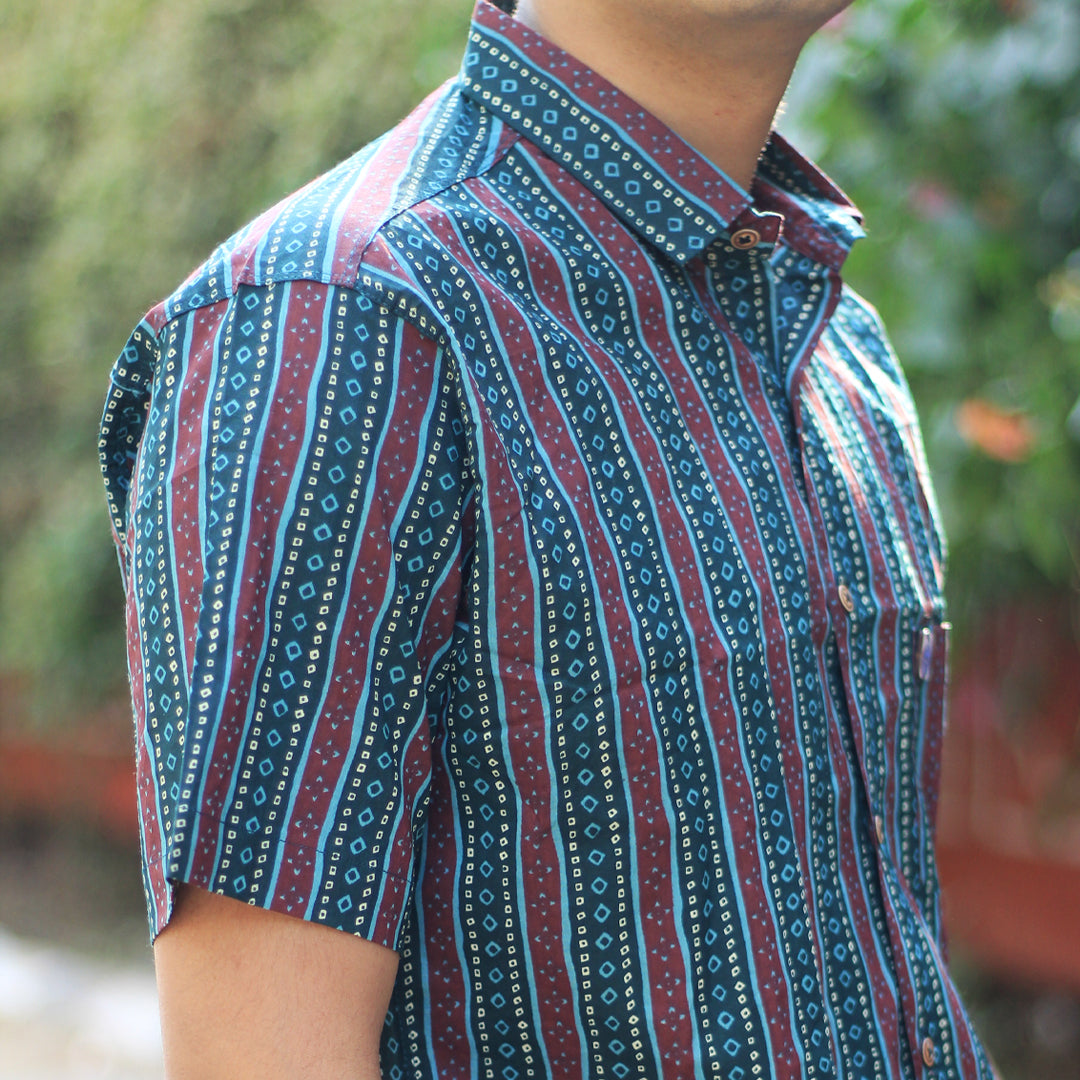 Jaipuri Print Cotton Shirt
