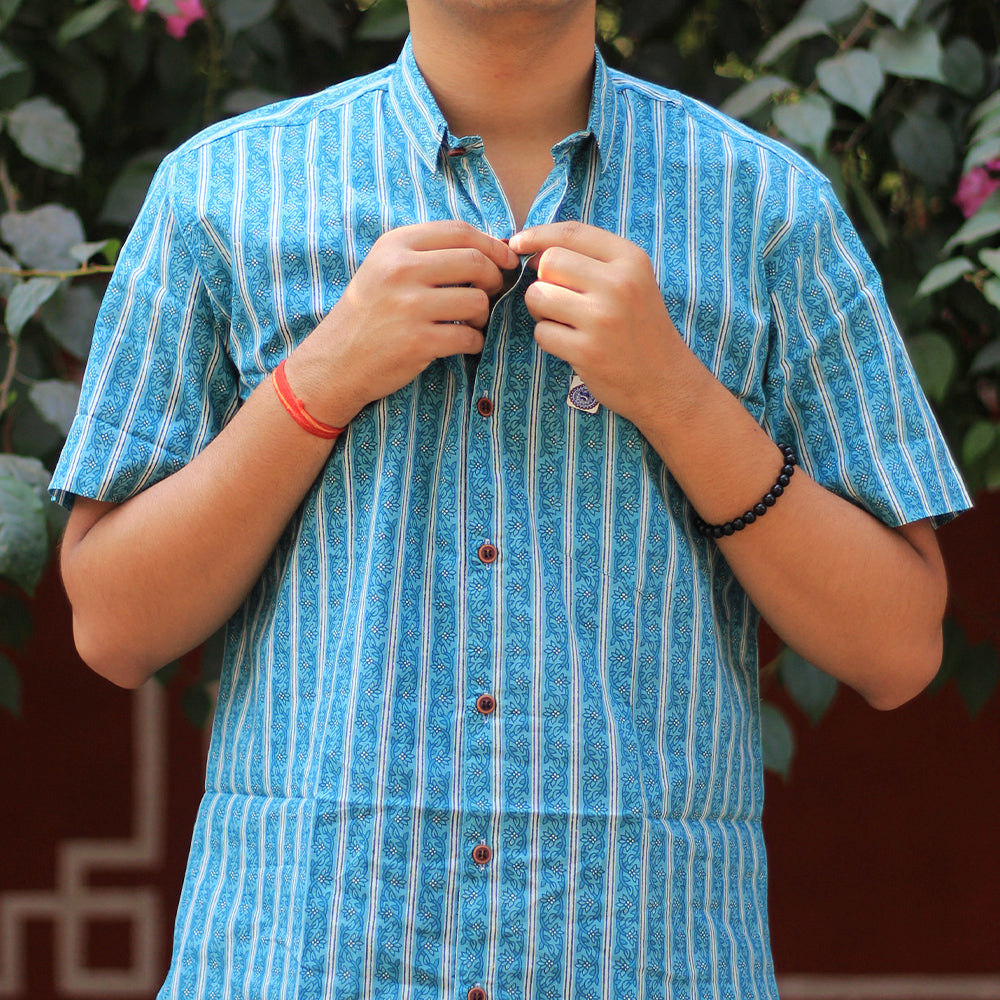 Jaipuri Print Cotton Shirt