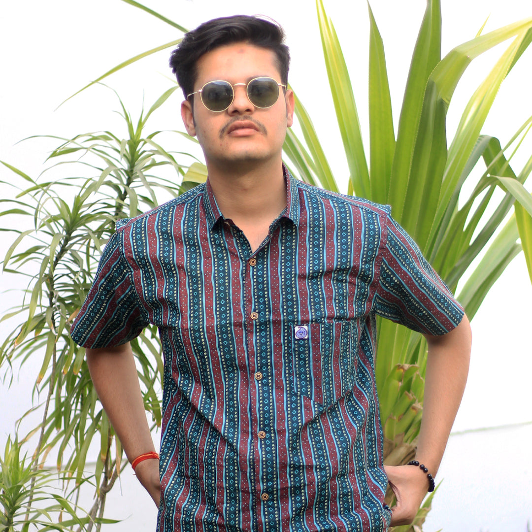 Jaipuri Print Cotton Shirt