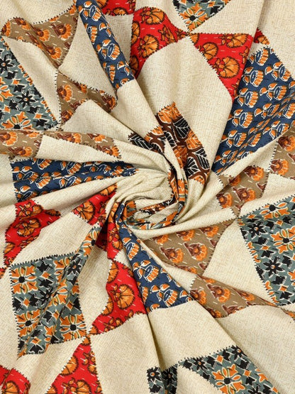 Cotton Double Bedsheet with 2 Pillow Covers