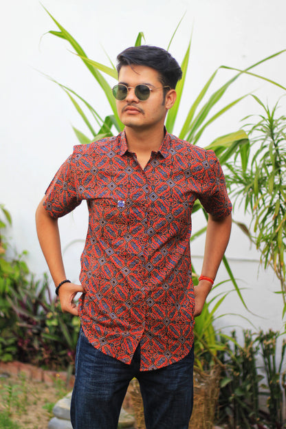 Jaipuri Print Cotton Shirt