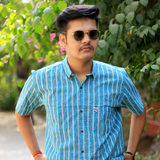 Jaipuri Print Cotton Shirt