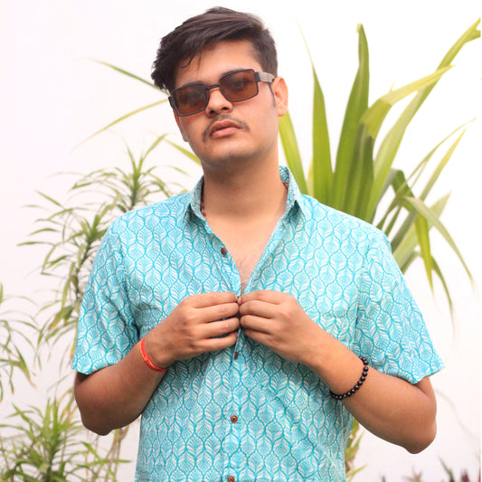 Jaipuri Print Cotton Shirt