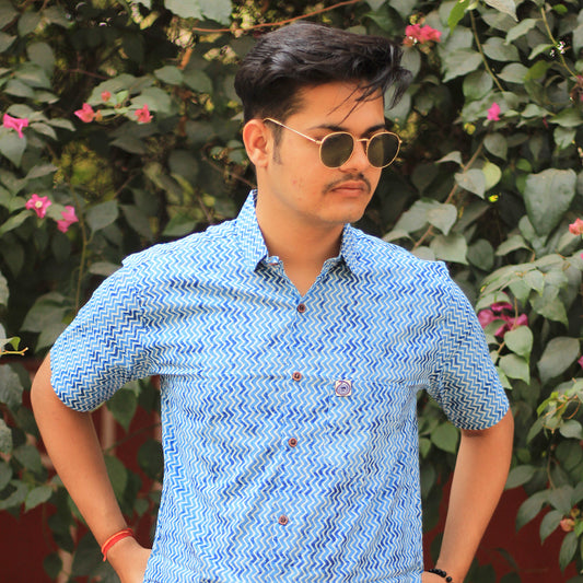 Jaipuri Print Cotton Shirt