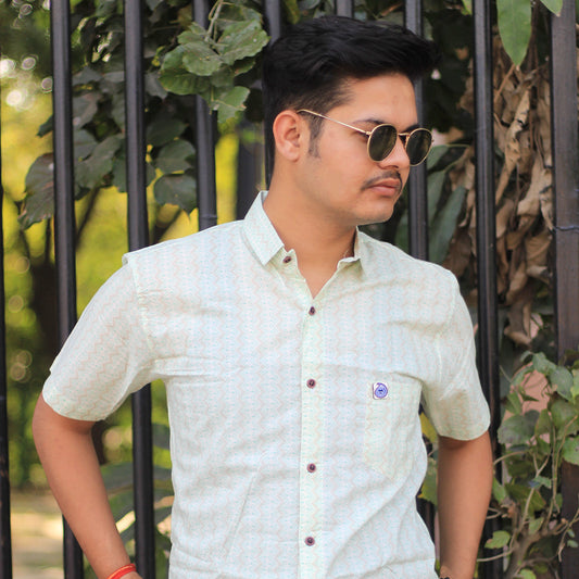 Jaipuri Print Cotton Shirt