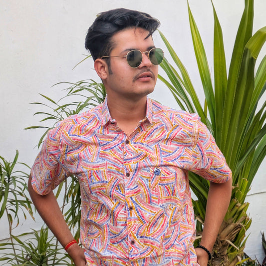 Jaipuri Print Cotton Shirt